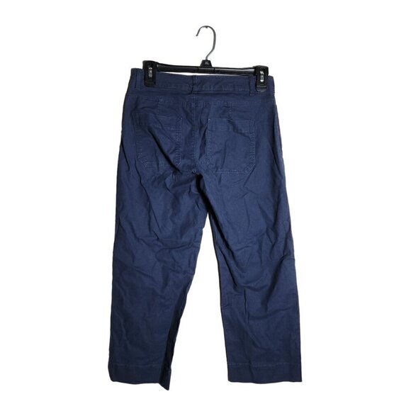 Old Navy Cotton Blend Pants Blue 2 Petite - Picture 2 of 4